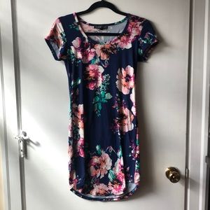 T Shirt Floral Dress